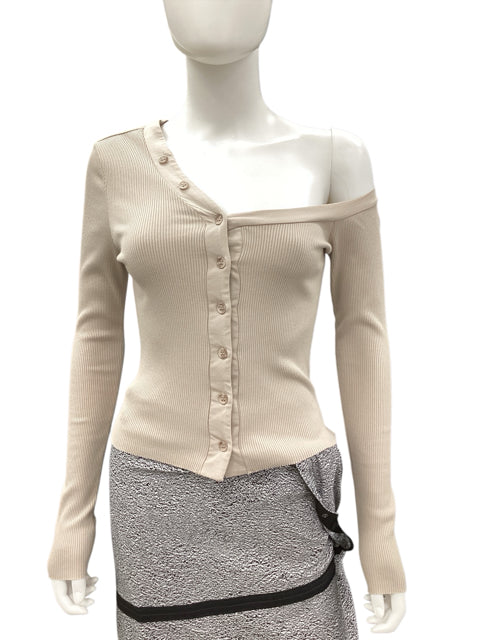 THE RANGE Size xs light brown Top