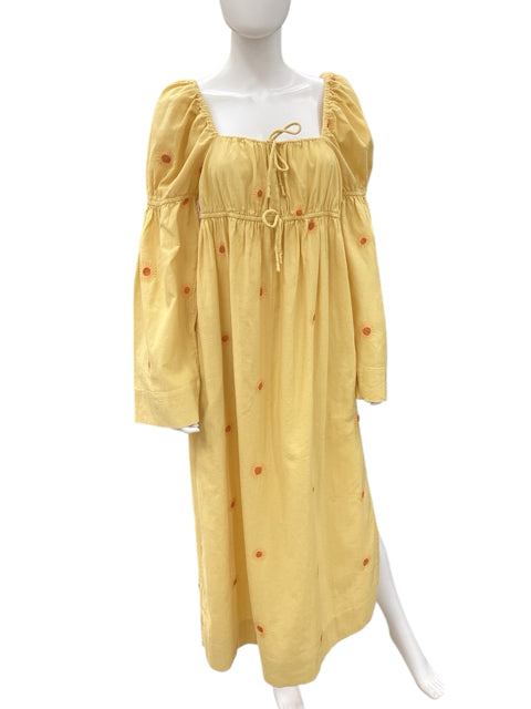 free people Size Medium Yellow Dress