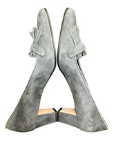 Load image into Gallery viewer, Manolo blahnik Size 10/10.5 Blue Shoes