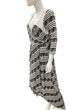 Load image into Gallery viewer, free people Size Large Black &amp; White Dress