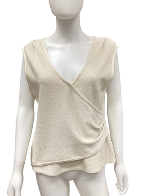 St John Size Large Gold Top