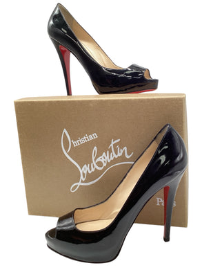Christian Louboutin Size 38.5 Black Shoes