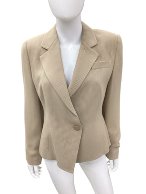 Emporio Armani Size Small tan Blazers