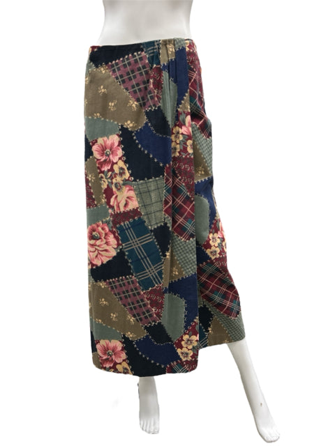 Vintage Size X-Large Multi-Color Skirt