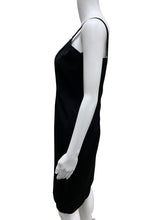 Load image into Gallery viewer, Vintage Size S/M Black &amp; Gold Dress