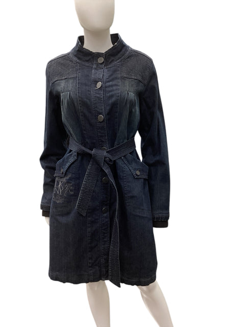 DKNY Size Medium Denim Coat