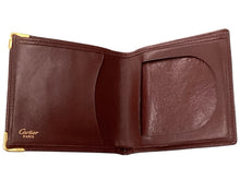 Load image into Gallery viewer, CARTIER Burgundy Wallet