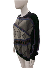 Load image into Gallery viewer, BAFFO-Vintage Size Oversized Sweater