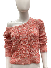 Load image into Gallery viewer, free people Red &amp; White Sweater