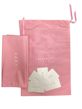 Load image into Gallery viewer, GUCCI Size 4 black &amp; Silver Shoes