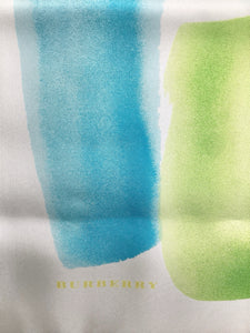 BURBERRY Color Block Scarf