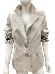 escada Size 12 Linen Blazers