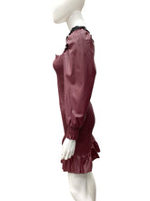 Load image into Gallery viewer, For All Mankind Size Small Burgundy Dress
