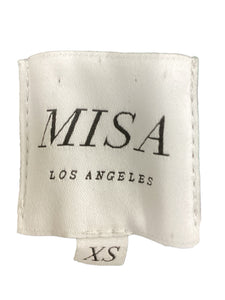 MISA Los Angeles Size xs Green & Black Skirt