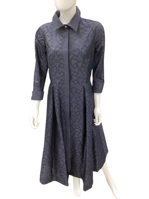 teri Jon Size 12 Navy Dress