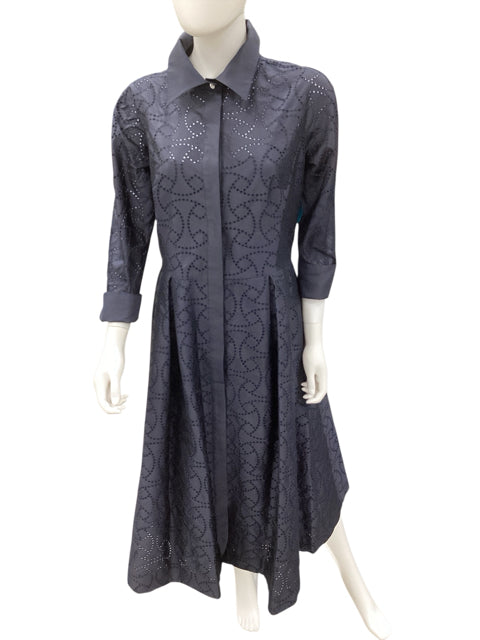 teri Jon Size 12 Navy Dress