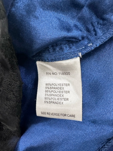 Lucy Paris Size Small Blue & Black Dress Renee's Resale Clothing Outlet Lucy Paris Size Small Blue & Black Dress Renee's Resale Clothing Outlet