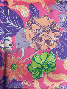 Lily Pulitzer pink print Scarf
