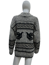 Load image into Gallery viewer, OBEY No 89 Black &amp; Beige Cardigan