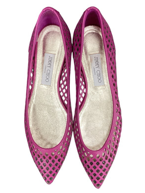 JIMMY CHOO Size 9 fuscia Shoes