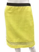 Load image into Gallery viewer, Feraud Size 4 Yellow Skirt