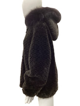 Load image into Gallery viewer, gallery Size Medium Brown &amp; Black Coat