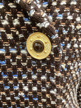 Load image into Gallery viewer, St John Size 12 Brown Print Blazers