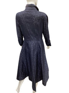 teri Jon Size 12 Navy Dress