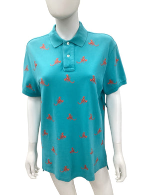 POLO Ralph Lauren Size Medium Turquoise/Colors Top
