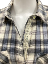 Load image into Gallery viewer, Holding Horses Size Medium Plaid Top