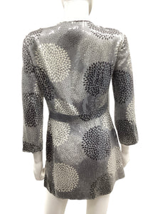 tory burch Size 8 Grey Top