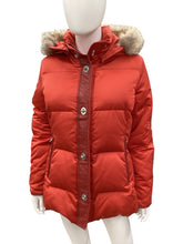 Load image into Gallery viewer, Coach Size Medium Orange Coat