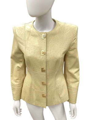 escada Size 4 Yellow Jacket