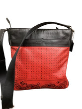 Load image into Gallery viewer, Coach Red &amp; Black Purse