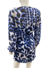 Load image into Gallery viewer, TWELTH STREET by Cynthia Vincent Size Small Blue Print Dress