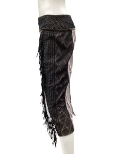 Byron Lars Size Medium Black/Colors Skirt