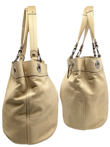 Coach Pale Yellow Purse