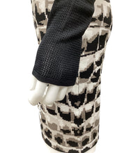 Load image into Gallery viewer, Parker Size Small Black &amp; Animal Dress