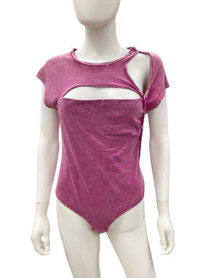 NOAM Size Small fuscia Body Suit