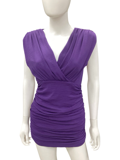alice and olivia purple dress Alice + Olivia Purple Cutout Dress (Women's XS)
