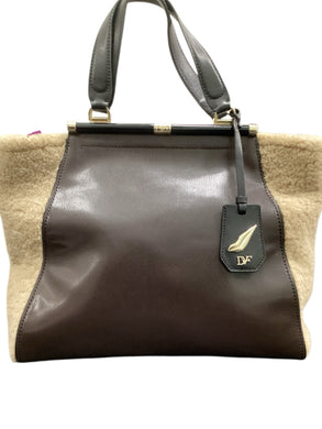 Dian Von Furstenberg Brown Purse