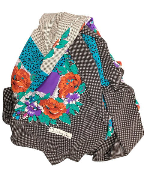 Christian Dior Multi-Color Scarf