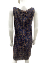 Load image into Gallery viewer, Piazza Sempione Size Medium Navy &amp; Beige Dress