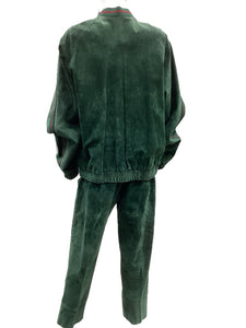 #36-Dapper Dan Green Jacket