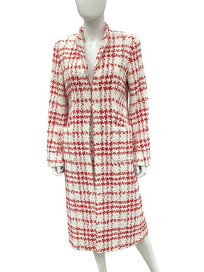 escada Size 12 Red & White 2 piece