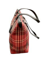 Load image into Gallery viewer, Coach Red Plaid Purse