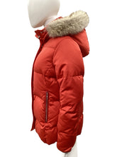 Load image into Gallery viewer, Coach Size Medium Orange Coat