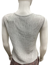 Load image into Gallery viewer, st.john Size Small SILVER Top