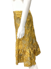 Load image into Gallery viewer, Yellow Size Medium anthropologie Skirt