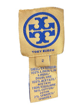 Load image into Gallery viewer, tory burch Size 2 navy &amp; orange Dress